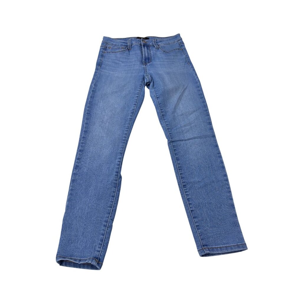 Rachel Roy Womens Blue Straight Leg Denim Jeans Size 4
